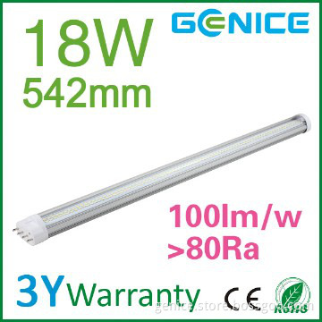 542mm long 2g11 led lamp 18W with internal UL driver